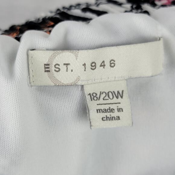 Whimsigoth Midi 18 20 Skirt Pull On Line Flare Casual Colorful Floral Fairy - Picture 4 of 7